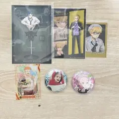 ウィンブレ　缶バッジ　杉下京太郎　楡井明彦　梅宮一　桐生三輝　柘浦大河