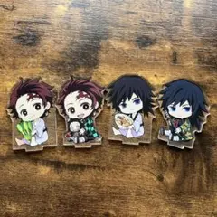 鬼滅の刃 冨岡義勇・竈門炭治郎アクリルスタンド 4体セット