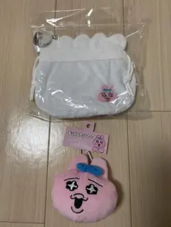 【おぱんちゅうさぎ】巾着/マスコットセット