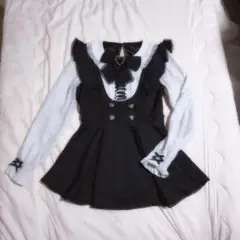 LIZ LISA フリルスピンドルセットアップ　ブラック