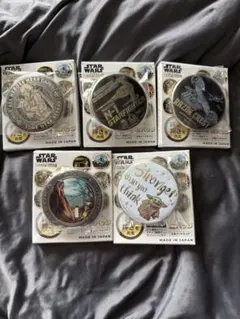 STAR WARS THE MANDALORIAN 金バッジ 5点セット Star Wars The Mandalorian 金バッジ 5種セット - メルカリ