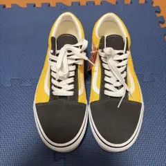 VANS Old Skool イエロー グレー スニーカーのサムネイル