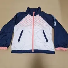 adidas ウィンドブレーカー ドット柄
