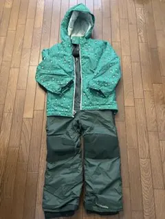 コロンビア キッズ スキーウェア 120〜130 XS グリーン 緑