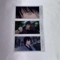 呪術廻戦 懐玉・玉折 第27話 トレーディングミニカード 伏黒甚爾3点