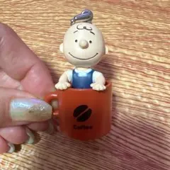スヌーピー チャーリーブラウン マグカップ キーホルダー　ガチャ　カプセルトイ