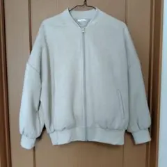 ITEMUS URBAN RESEARCH ベージュ ブルゾン　 スウェード