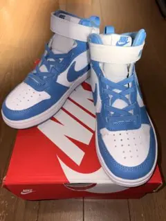 NIKE ハイカットスニーカー ブルー/ホワイト