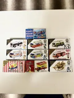 ディズニーリゾートクルーザー＆トミカ10個セットまとめ売り