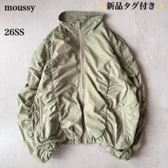 新品 26SS moussy SHIRRING OVER NYLON ブルゾン MOUSSY | SHIRRING OVER NYLON ブルゾン (ブルゾン ) |SHEL'TTER WEBSTORE