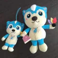 Ｅテレ ガラピコぷ～ ムームーのぬいぐるみセット