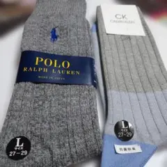Polo Ralph Lauren & CK Calvin Klein 靴下