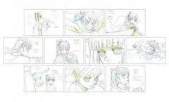 鬼滅の刃 ufotable 展示原画ポストカード　栗花落カナヲ(10枚セット)