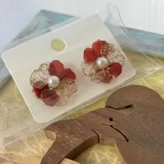 推し活ピアス ディップフラワー お呼ばれ パーティー デート 記念日 プレゼント