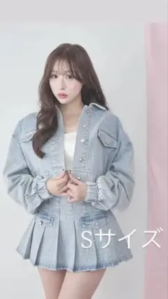 【新作】Darich ラインストーンデニムスカート S 美品 最終値下げ