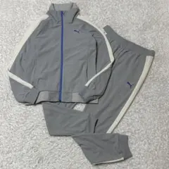 極美品　PUMA ジャージセットアップ　グレー　XL