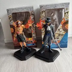 【美品】一番くじ　ワンピース 熱き絆編 A賞サボ　B賞エース