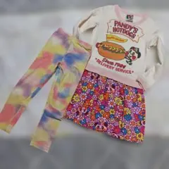 ラブレボ☆ワンピースとレギンスセット 110