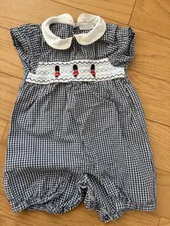 JoJo Maman Bébé 襟付きロンパース 6-12m