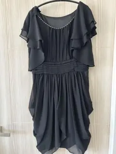 2wayドレス ワンピース ブラック結婚式フォーマル38