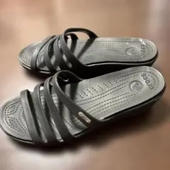 Crocs サンダル 黒のサムネイル