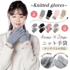 手袋 レディース 暖かい てぶくろ グローブ タッチパ対応 防風 防寒 裏起毛