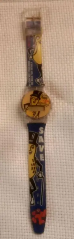 80-90s PETER MAX vintage watch ピーターマックス KWIN: 