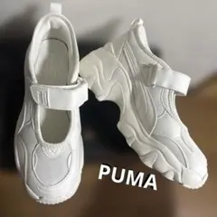 PUMA プーマ パルサー ウェッジ ウィメンズ サンダル　厚底　24.5cm