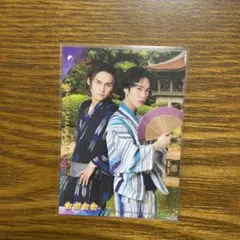 THE RAMPAGEトラキン浴衣藤原樹龍フォトカード