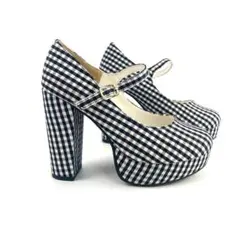 新品 美フォルム 11cm太ヒール 痛くない ストラップ パンプス 24.5cm