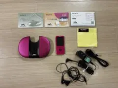 SONY WALKMAN 本体 スピーカー付き ピンク