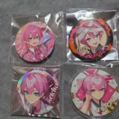 AMPTAK 3rd Anniversary 3周年 缶バッジ けちゃ 2個 - メルカリ