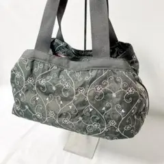 ⭕️訳あり⭕️⭐️新品未使用⭐️レスポ　刺繍　鈴蘭　ハンドバッグ　バックパック　海外限定 ⭕️訳あり⭕️⭐️新品未使用⭐️レスポ 刺繍 鈴蘭
