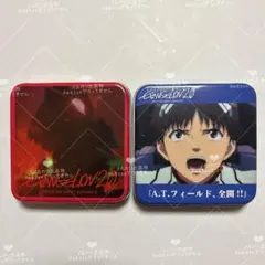 ヱヴァンゲリヲン　チロル缶　碇シンジ&初号機