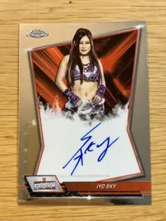 WWE イヨスカイ IYOSKY auto 直筆サイン入りカード - メルカリ