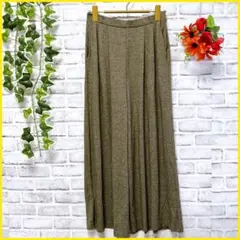 【GU】 ジーユー （M） ワイドパンツ　カジュアルパンツ レディース