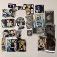 鬼滅の刃 ステッカー・カード 20枚セット