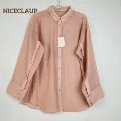 タグ付✨️　NICECLAUP　マルチway　シアーブラウス　Ｆ
