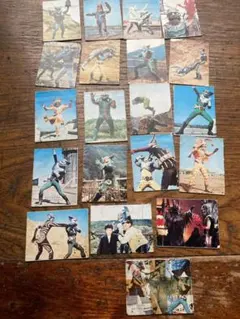 イナズマン　昭和レトロ　ビンテージ　ミニカード　6枚セット 昭和レトロ☆駄菓子屋☆ミニカード☆イナズマン ロボット刑事