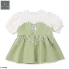 Cottoli×Disney 半袖プリンセスチュニック ティンカーベル 110