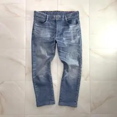 EDWIN　ジャージーズ　ストレッチ　デニム　L　ヒゲ　アメカジ　ストリート