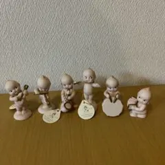 ローズオニールキューピー 加藤工芸 音楽隊6点セット - メルカリ