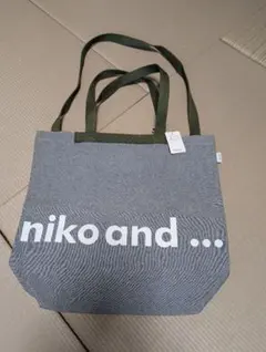 niko and ショルダー付きトートバック