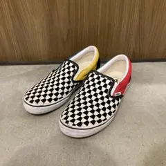 Vans チェッカーパターン スリッポン