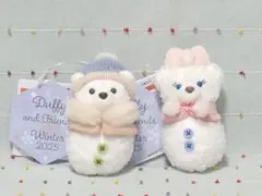 シークレットオブスノーウィーデイ ダッフィー シェリーメイ ぬいぐるみチャーム