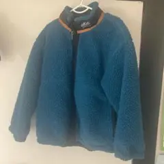 フリースジャケット 青黒 120
