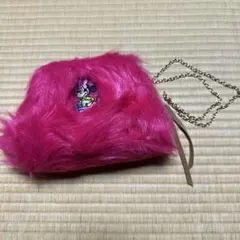 アコモデ×ディズニー ミニーマウス ファーショルダーバッグ