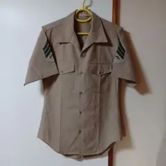 (2328) USMC 海兵隊 ミリタリー系 米軍 半袖シャツ 中古