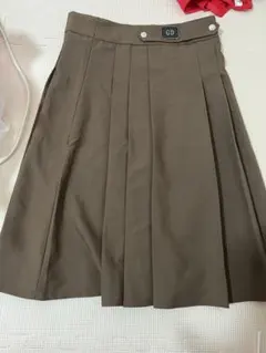 新品)TA Woman ミニスカート プリーツ ブラウン M