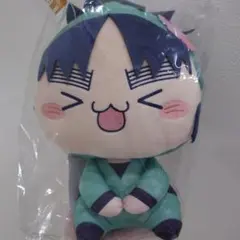 【送料込み＆段ボール梱包】フリューくじ もちぴこ BIGぬいぐるみ 七松小平太賞